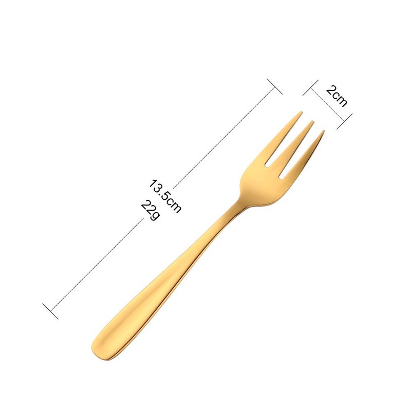 12 Pieces Appetizers Desert Forks, Baikai 18/10 Stainless Steel Finished