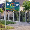 Peace Flag for Outside Polyester Cloth World Peace Flag Large