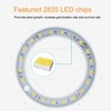 LED Plant Grow Light 5 Dimmable Modes 4 Head Timing