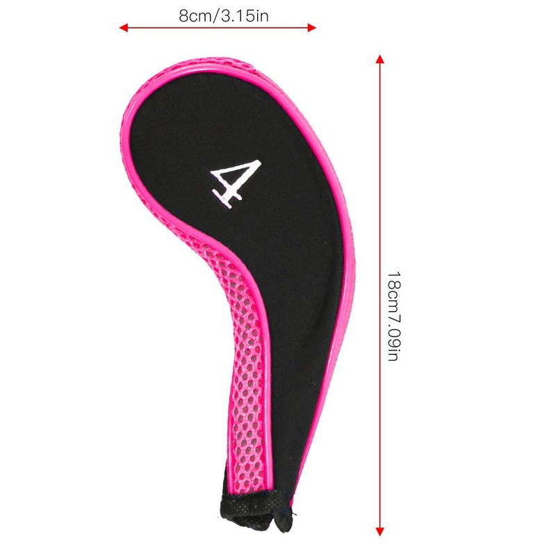 Golf Iron Head Covers, 10 Pieces Waterproof Neoprene Golf Clubs