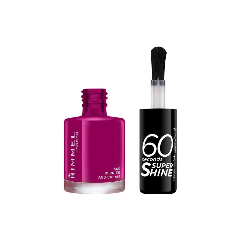 Rimmel 60 Seconds Nail Polish 340 Berries & Cream