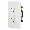 Eastman Tamper Resistant Self-Test Slim GFCI Outlet with LED Indicator