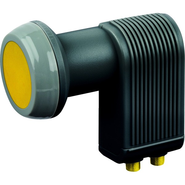 Schwaiger SPS6814 A511 LNB Twin 2 Outputs 40 mm Anthracite