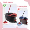 4 Pack Spin Mop Head Refills + 1 Holder for