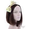 Metallic Color Changing Bow Headband For Girls and Teens-Yellow Pink