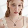 ONEFINITY Devil Trap Necklace 925 Sterling Silver Supernatural Necklace Pentagram