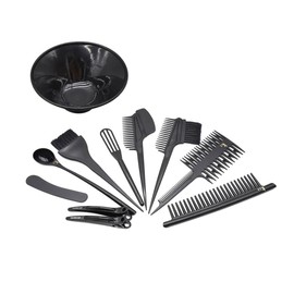 Mikinona Complete Hair Dyeing Set Including Bowl Comb Clip Kit for Professional and Home Use