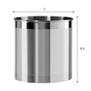 Oggi Stainless Steel Jumbo Utensil Holder - 7" Utensil Caddy,