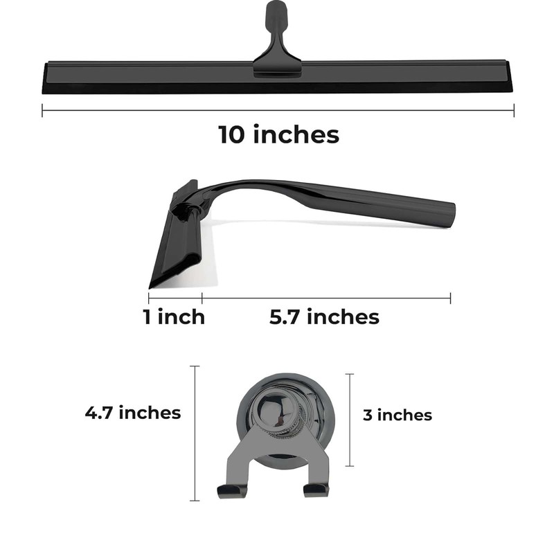 Qiliwiki Shower Squeegee - Window Squeegee Efficient Cleaning Tool, Easy