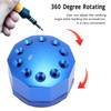 KGX 708 360 Degree Rotating Screwdriver Storage Box 10 Holes