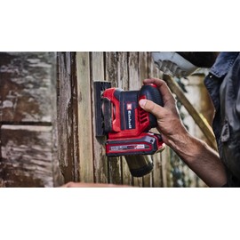 Original Einhell 12-Piece Sandpaper Set 132 x 80 mm (Orbital Sander Accessories, 12x Sandpaper, 132 x 80 mm, 2x P40, P60, P80, P120, P180, P240, Velcro Adhesion)
