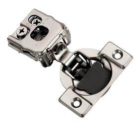 ANGSTROM 2-Pack Face-Frame Cabinet Hinges, 105-Degree Soft-Closing, 3D Adjustable (1" Overlay)