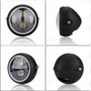 Headlight Motorcycle Mini Type LED Projector Angel Ring Harley Universal