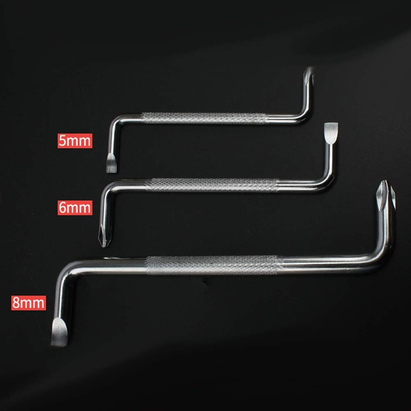 ANCLLO 3 Piece Hex Key Set Z Type Double Head