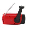 Hand Crank Radio Portable Self Powered Solar Weather Radio with