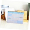 SEWACC Elegant Weekly Planner Undated Pages Schedule Organizer for Work