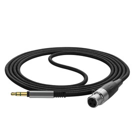 Geekria Audio Cable Compatible with Beyerdynamic DT 900 PRO X, DT 770 PRO X LE Headphones, 3.5mm Braided Nylon Replacement Stereo Cable (1.7m)