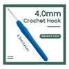 Extra Long Crochet Hooks, Aluminum Crochet Hook with Ergonomic Grip