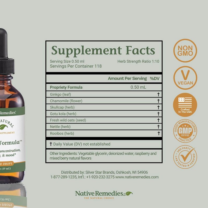 Native Remedies Focus Formula