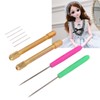 Doll Hair Rooting Tool Metal 10 Needles Sturdy Doll Hair