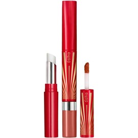 Ésika Labial COLORFIX Duo Tattoo Edición Limitada – Efecto Tatuaje 36H, No Transfer, Hidratación con Karité (Nude Glamour)