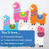 Baker Ross AX741 "Llama" Pompoms Set - 5 Pieces Creative