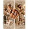 Cassieca Juego Anillos Ansiedad Mujer Acero Inoxidable