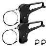 FVRITO 2 Pack Brake Handle Assembly Replacement for Rolling Walker