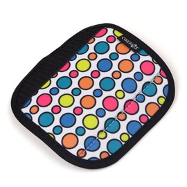 Cosmos 2 Pcs Luggage Handle Wraps Soft Neoprene Grip Handle Cover Detachable Luggage Identifier for Luggage Suitcase Travel Bag Trolley Case Travel Accessories (Polka Dot Pattern)