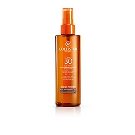 Collistar Moisturising Super Tan Dry Oil SPF 30 Intensifies Tan and Protects Against Salts Face and Neck Waterproof 200ml