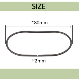 AERZETIX - C66467 - Seal, Vacuum Pump - Material: Rubber - Compatible with 075 145 117A - Mechanics, Car, Motorcycle, Workshop