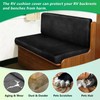 molasofa Leather Like RV Dinette Cushion Covers, RV Booth Seat