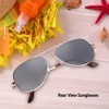 Tiiyee Rear View Mirror Sunglasses, Spy Glasses See Behind You