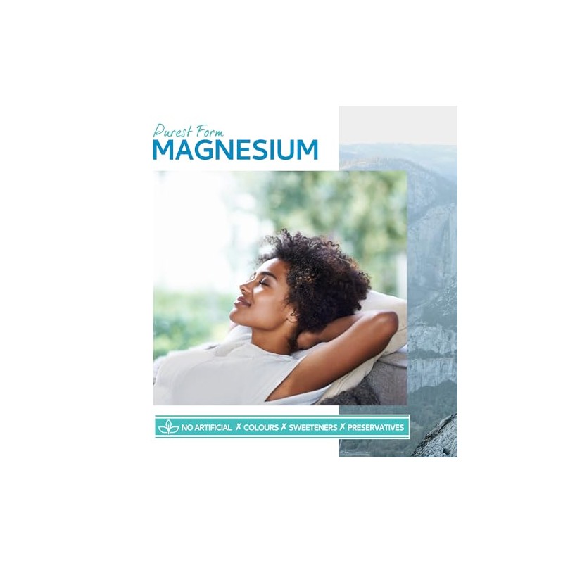Magnesium Bisglycinate 500mg 90 Capsules - Extremely Bioavailable, High Absorption