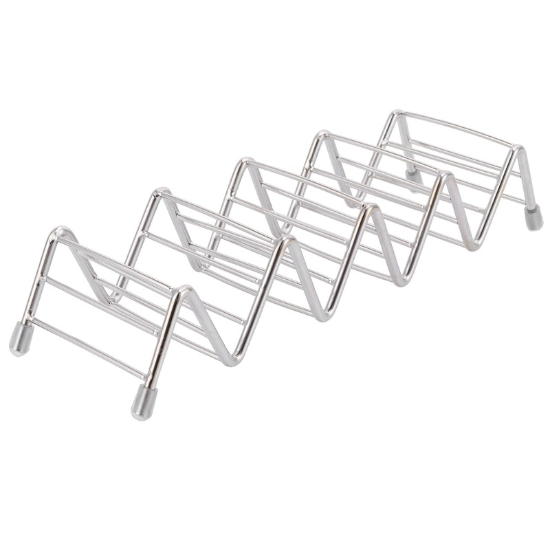 Taco Holder Innovative 304 Stainless Steel Pancake Stand Tray for