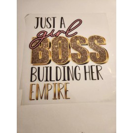 Unbranded Black Girl Heat Transfer Stickers for DIY T-Shirts, Sneaker Girl, Boss Babe,...