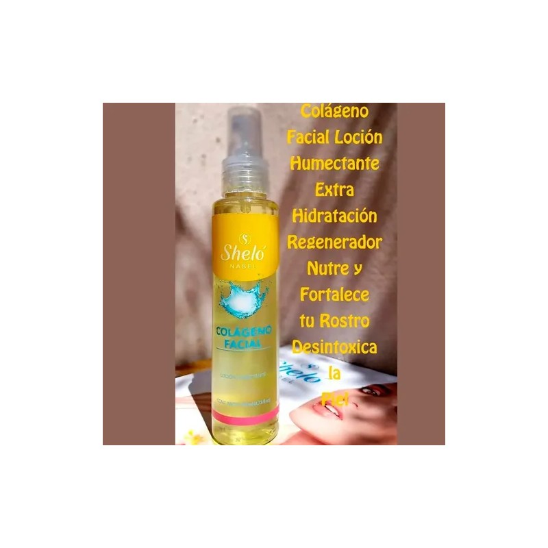 Colageno Liquido Facial Hidratante Antiarrugas 140 Ml Shelo