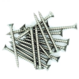 No.10 x 2.4 (5mm x 60mm) Pozi Countersunk Chipboard Screw - Stainless Steel (A2) (Pack of 20)