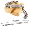 Relax Motivational Speaker mom is Here Cuban Chain Stainless Steel