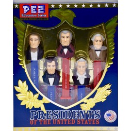 PEZ Candy Presidents of The United States Dispensers: Volume 3 - 1845-1861