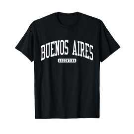 Buenos Aires Argentina College University Style T-Shirt