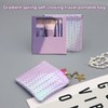 5 Make-Up-Pinsel Und 1 Mini-Aufbewahrungstasche, Make-Up-Pinsel-Set Mit Spiegel, Beauty-Tools, Tragbare