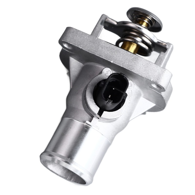 Engine Coolant Thermostat 96984104 Thermostat Housing Assembly Replacement for Chevy