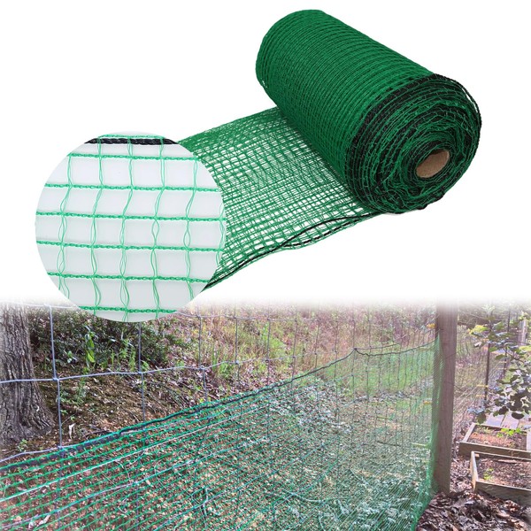 4'x100' Temporary Fence, Garden Fencing Plastic Mesh Fence, Safety Fence,