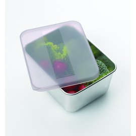 Yoshikawa EAtCO YOUKI Food Container, Silver