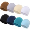 DRESHOW BQUBO 8 Pack Unisex Baby Beanie Hat Infant Baby