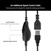 Fosi Audio USB C 5V Cooling Fan for V3 Mono,