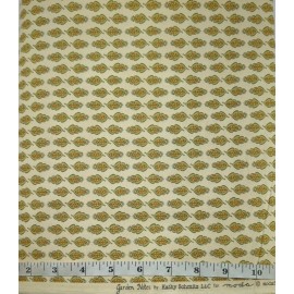 Moda Fabrics Garden Notes Kathy Schmitz Moda Fabrics BTY #6097 Cotton Leaf Print Sew Craft