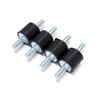 4Pcs Rubber Shock Absorber Damping Noise Isolation Isolator For Generator,