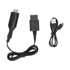 For N64 to HD Multimedia Interface Adapter Cable 3 Display Modes Plug and Play HD Video Converter with Power Cord
